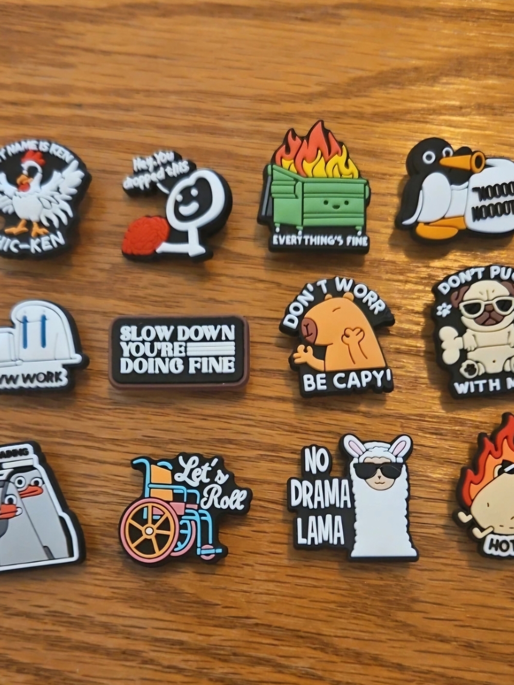 Funny Shoe Charms